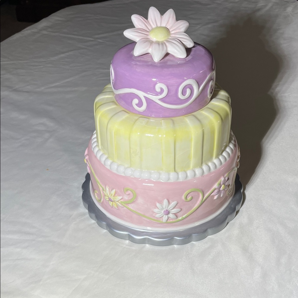 Floral Tiered Cake Storage Box